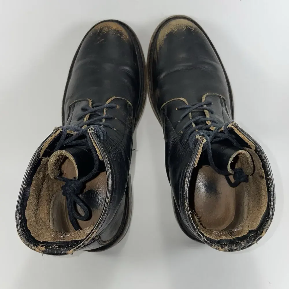 Harley Davidson Barrineau 5.5-In Black Label Boots Mens Size 7.5 Lace Up Chukka